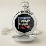 Trump Wins 2024 Election Trump Won 2024 Pocket Watch<br><div class="desc">Trump Wins 2024 Election Trump Won 2024</div>