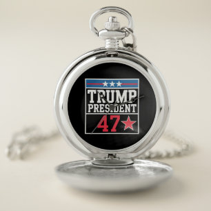 Trump Wins 2024 Election Trump Won 2024 Pocket Watch