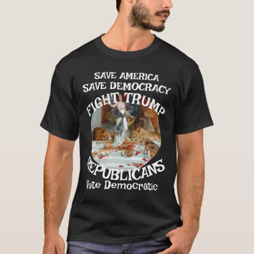 Trump Wisconsin WI State MT NE NV NH NJ NM NY DC D T-Shirt