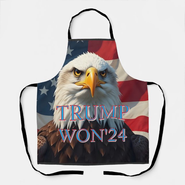 TRUMP WON 2024 APRON (Front)