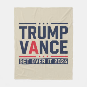 Trump Won 2024 Election President Trump Vance Fleece Blanket