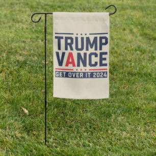 Trump Won 2024 Election President Trump Vance Garden Flag