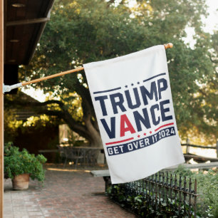 Trump Won 2024 Election President Trump Vance House Flag