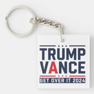 Trump Won 2024 Election President Trump Vance Keychain