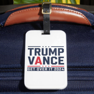 Trump Won 2024 Election President Trump Vance Luggage Tag