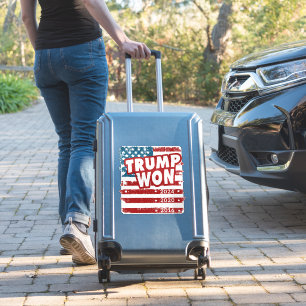 Trump Won 2024 Sticker