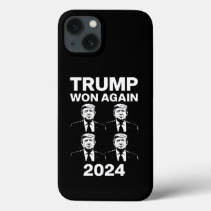 Trump Won Again 2024 Election Inauguration Day 47 iPhone 13 Case