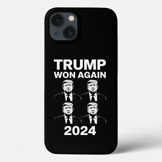 Trump Won Again 2024 Election Inauguration Day 47  Case-Mate iPhone Case (Back)