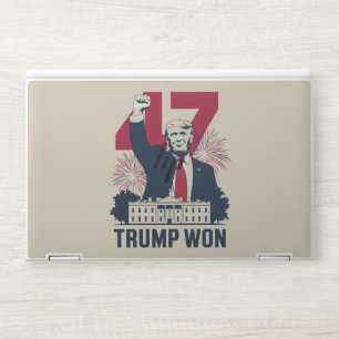 Trump Won Again 2024 Election President 47 th  HP Laptop Skin