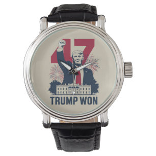 Trump Won Again 2024 Election President 47 th  Watch