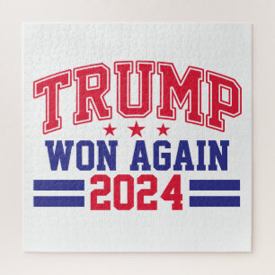 Trump Won Again 2024 Jigsaw Puzzle