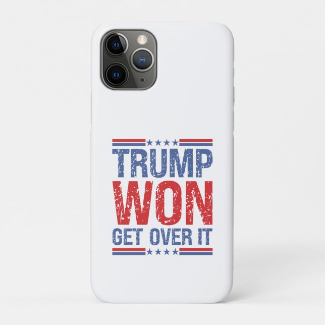 Trump Won Get Over It  Case-Mate iPhone Case (Back)