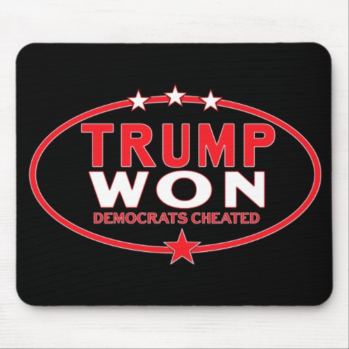 Trump Won Mouse Pad