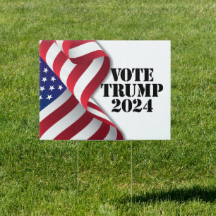 Trump Yard Sign