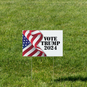 Trump Yard Sign 12x18