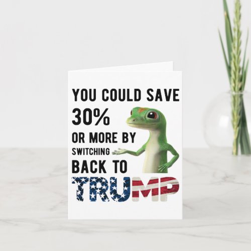 Trump You Could Save More By Switching Back To Tru Card