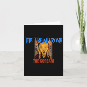Trump Zone Is Funny Political Parody And Satire  Card