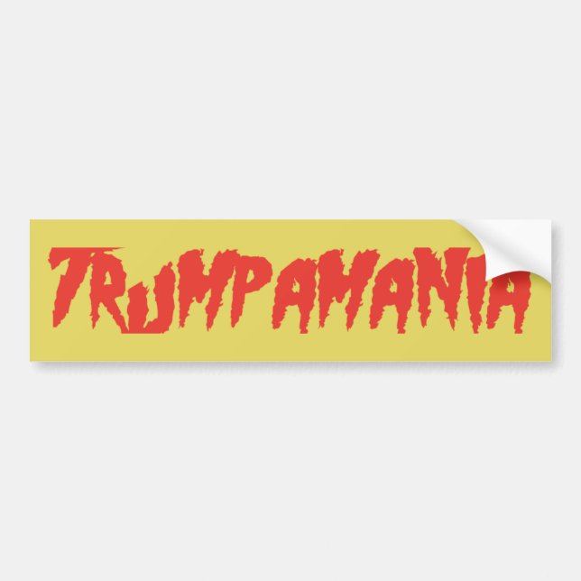Trumpamania Bumper Sticker (Front)