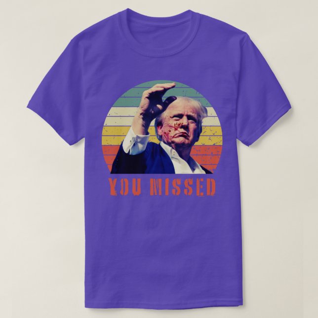 trumpassassination 2 T-Shirt (Design Front)