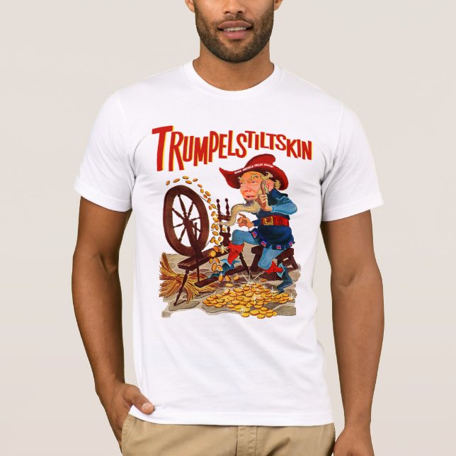 Trumpelstiltskin Funny Donald Trump T-shirt (Front)