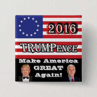 TRUMPence 2016 - Make America Great Again! Pinback Button