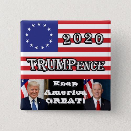 TRUMPence 2020 _ Keep America GREAT Button