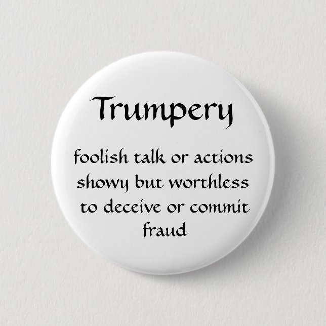 Trumpery Button (Front)