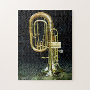Trumpet and Tuba Jigsaw Puzzle