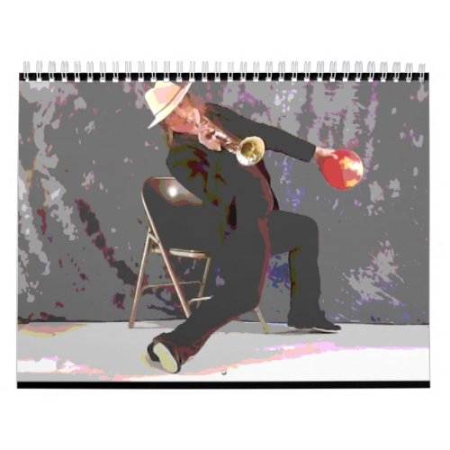 Trumpet Ball Alternate Design 3 Calendar