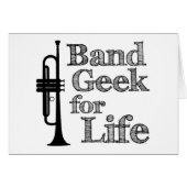 Trumpet Band Geek (Front Horizontal)