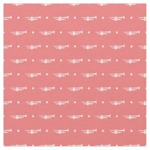Trumpet Band Orchestra Brass Instrument Music Pink Fabric