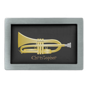 Trumpet  belt buckle