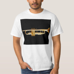 Trumpet Brass Horn Wind Musical Instrument T-Shirt