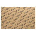 Trumpet brass musical instrument fabric