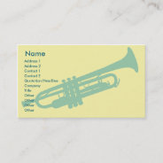 Trumpet - Business Business Card at Zazzle