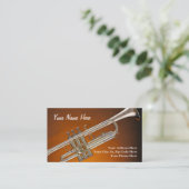 Trumpet Business Card (Standing Front)