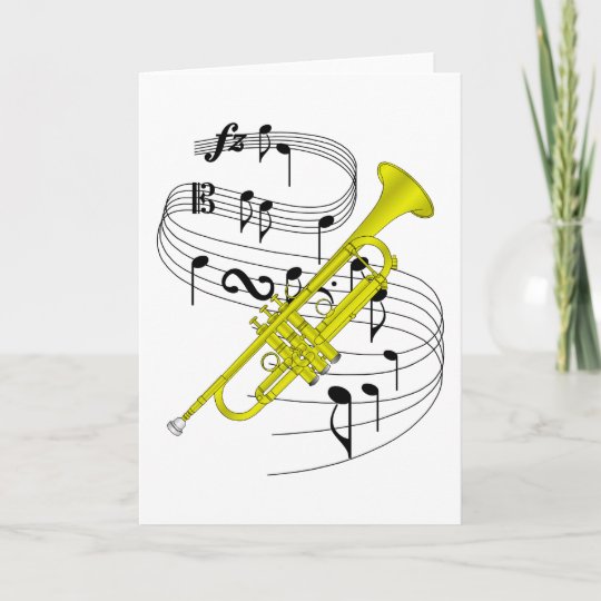 Trumpet Card