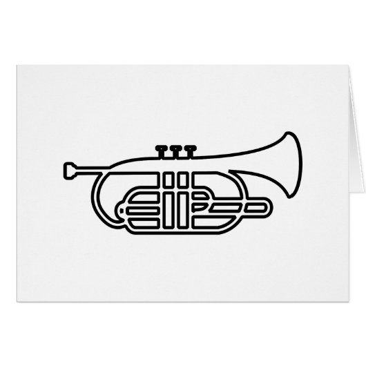 Trumpet Cards (Front Horizontal)
