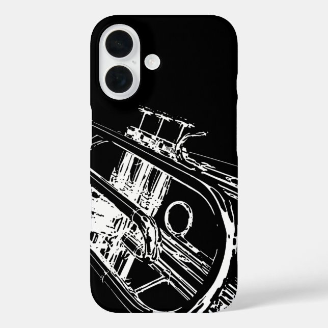 Trumpet Case-Mate iPhone Case (Back)