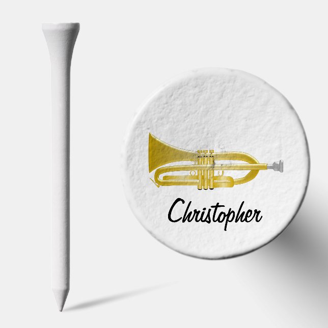 Trumpet Design Golf Tees (Combo)
