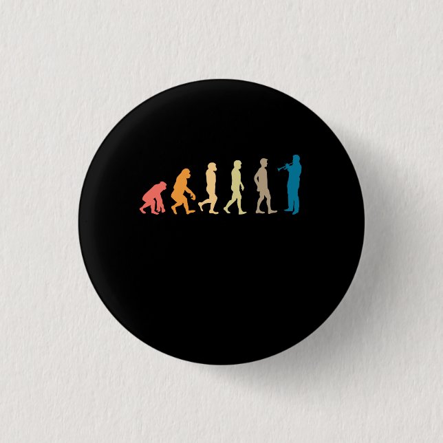 Trumpet Evolution Button (Front)