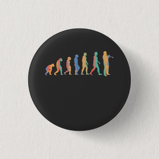 Trumpet Evolution Button (Front)