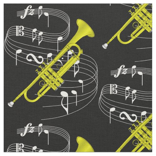 Trumpet Fabric_ Dark Fabric
