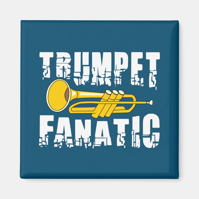 Trumpet Fanatic Magnet (Front)
