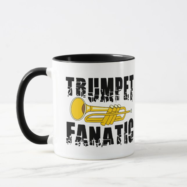 Trumpet Fanatic Mug (Left)