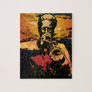 Trumpet Fire Jigsaw Puzzle