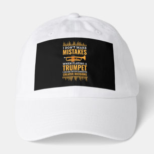 Trumpet Funny Musician Band Player Trumpeter Gift Hat