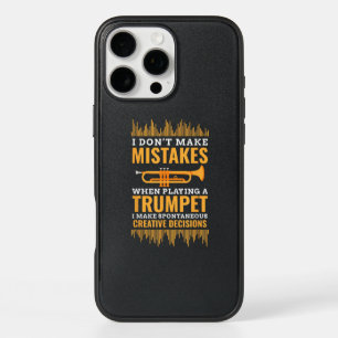 Trumpet Funny Musician Band Player Trumpeter Gift iPhone 16 Pro Max Case