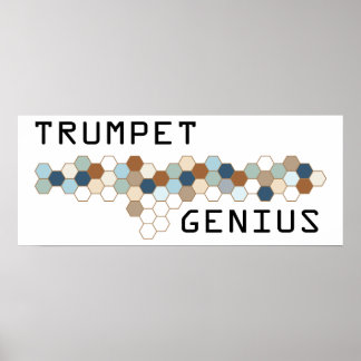 Trumpet Genius Poster