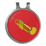 Trumpet Golf Hat Clip